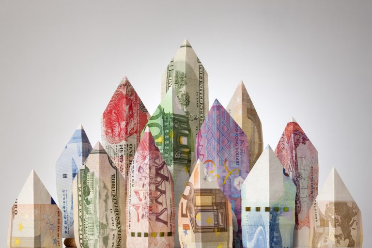Various paper currency