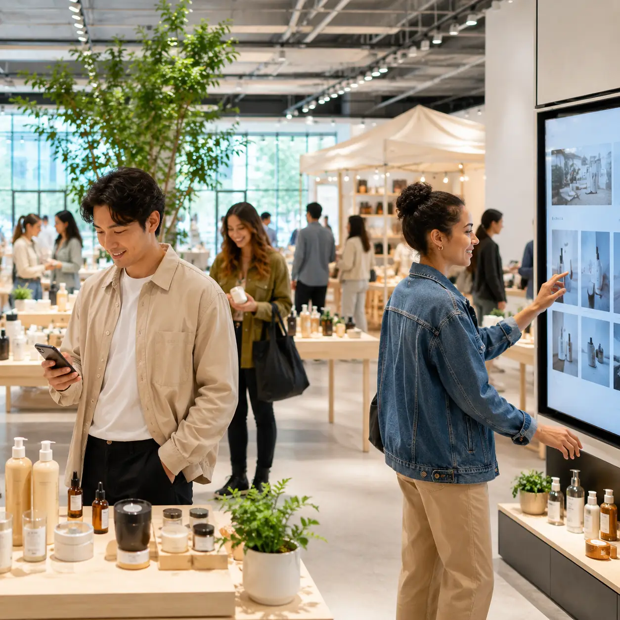 Gen Alpha shopping habits blending digital discovery with in-store shoppin