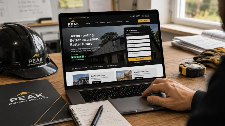 Roofing and Insulation Websites That Turn Clicks Into Quote Requests